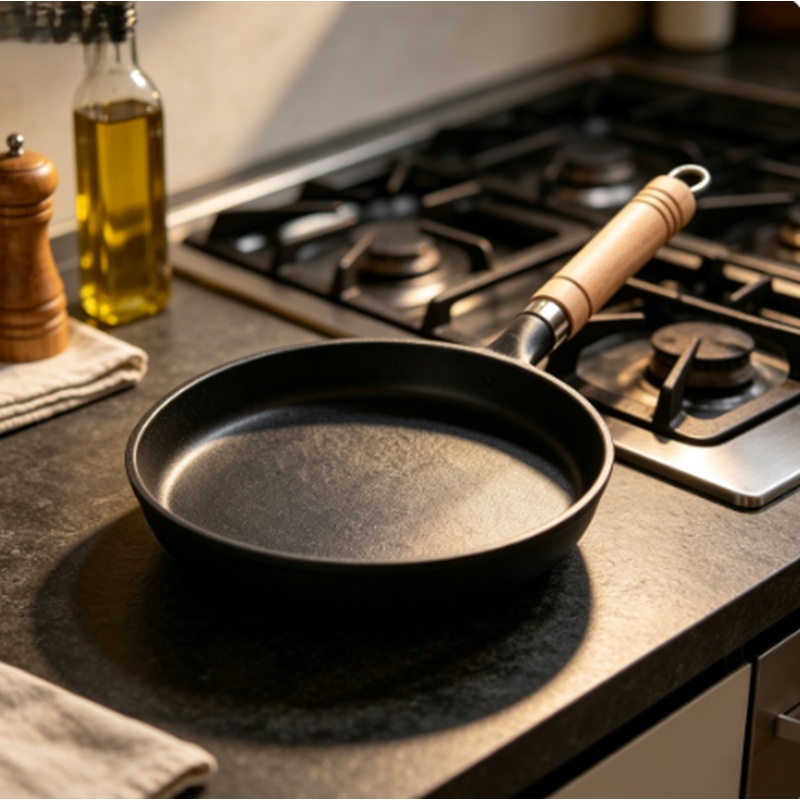 Dosa Pan Iron - 26cm Kaplamasız Dökme Demir Tava Yapışmaz