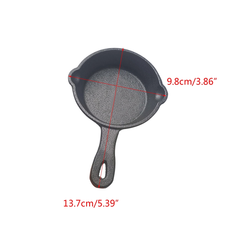 Dosa Pan Iron - 8.5cm küçük kızartma tavası biftek Pot