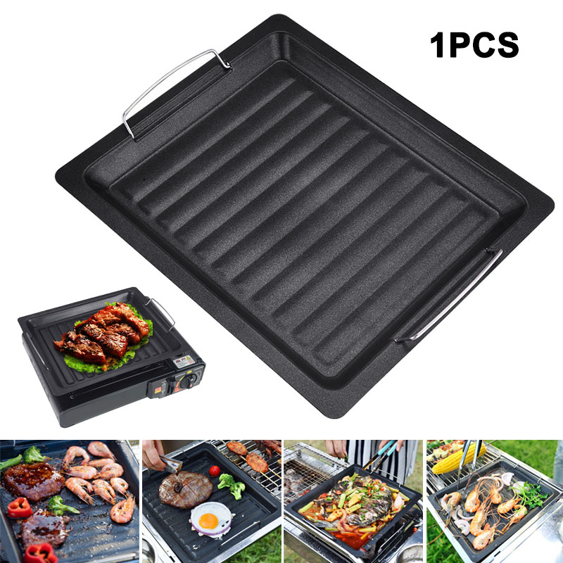 Dosa Pan Iron - Açık havada kalın kare ızgara tavası