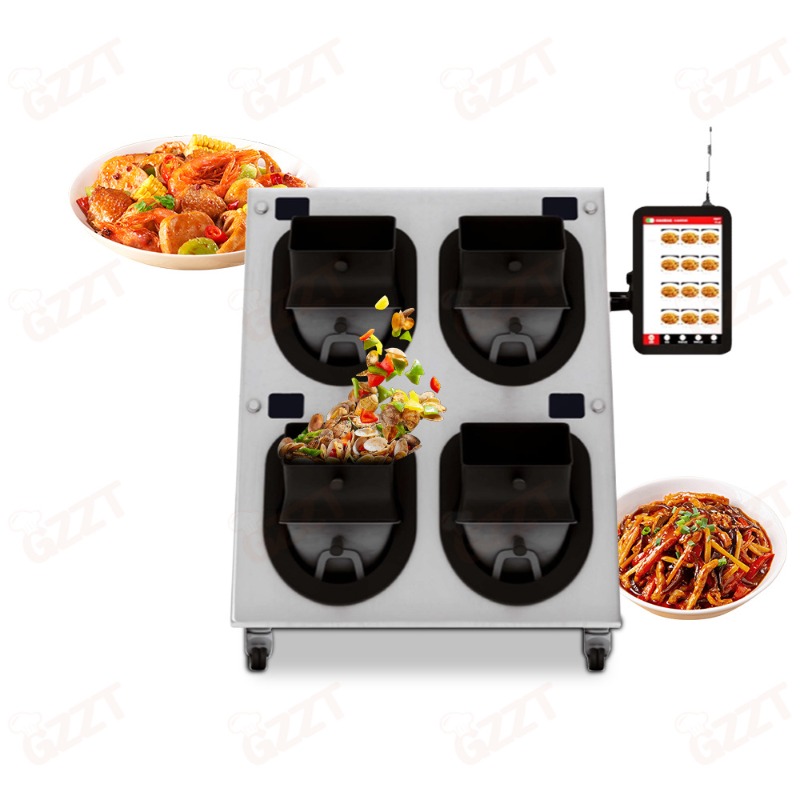Home Cooking On - 12.8kw Bağımsız Kontrollü 4 Tamburlu Endüstriyel