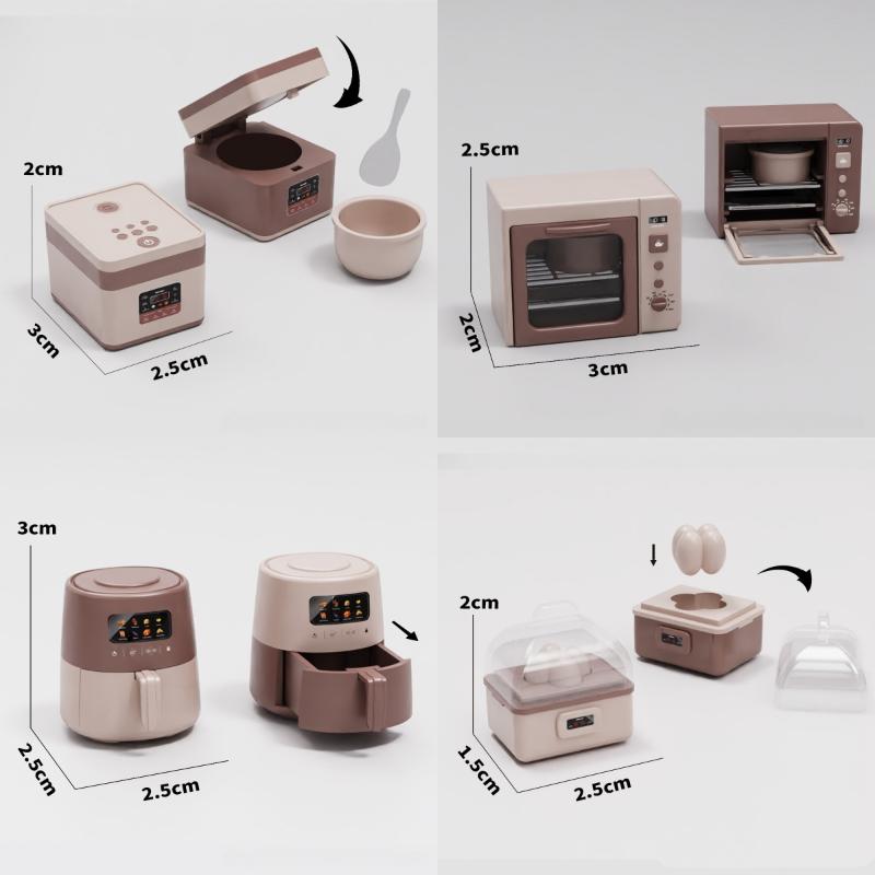 Home Cooking Appliances - Yeni 【1 Adet Gerçekçi Mikrodalga Fırın