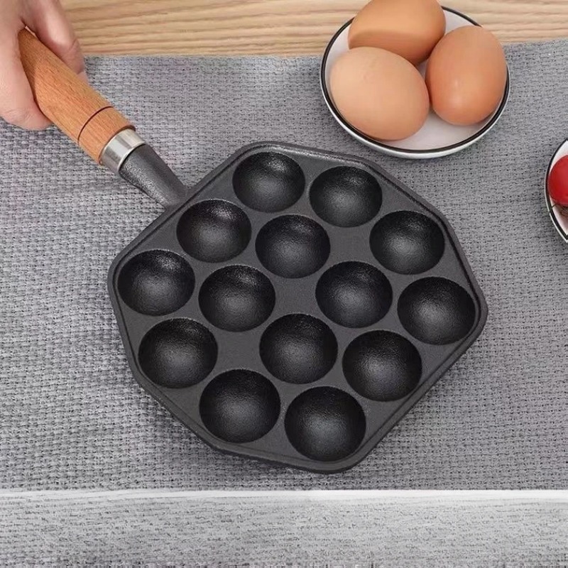 Pişirme Takoyaki Pan 14 delik  - Dosa Pan Iron incelemesi ve fiyatı