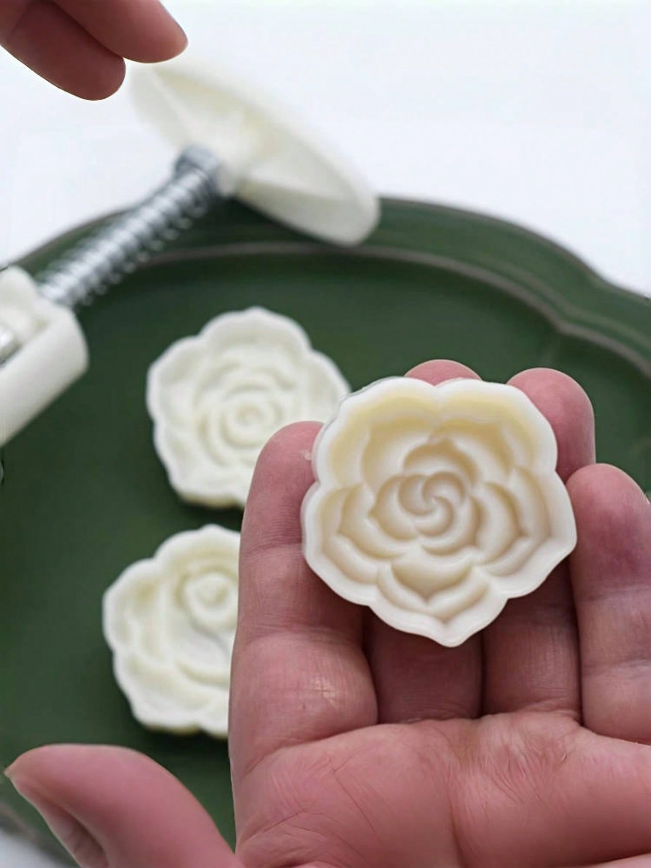 Gül Şekilli Mooncake Kalıp Set - Home Cooking Asian incelemesi ve fiyatı