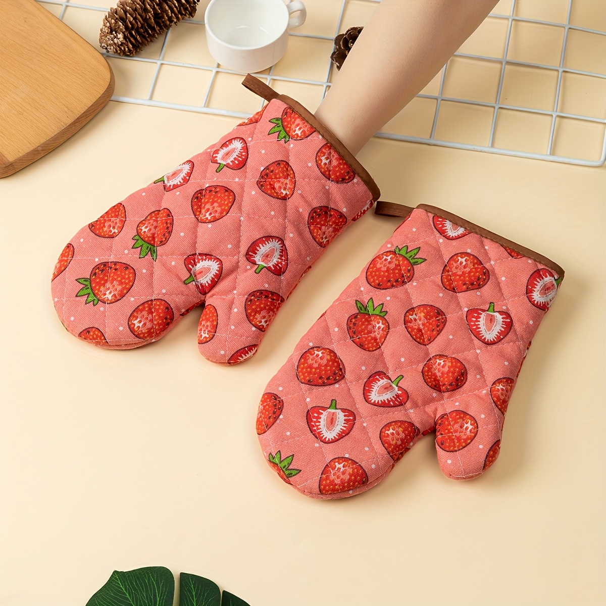 Çilek Desenli Günlük Ev Mutfak - Home Cooking Appliances incelemesi ve fiyatı